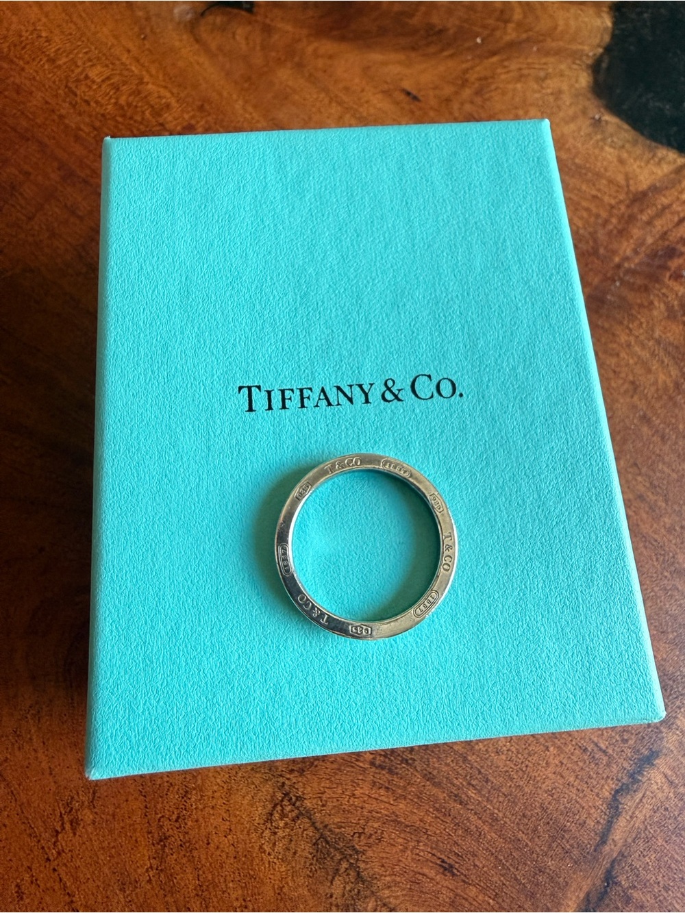 Tiffany & Co. 1837 Collection Men’s Ring in Sterling Silver size 10